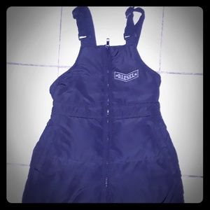 DIESEL SNOWSUIT OVERALLS WINTER PANTS ZIP sz 7